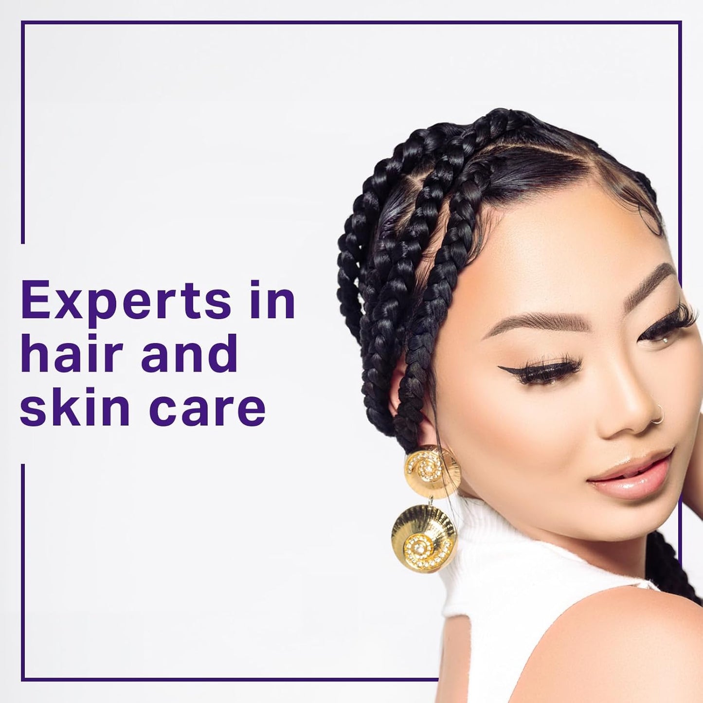 AmPro Pro Styl Clear Ice Styling Gel - Protects and Strengthens Your Strands - Non-Flaking, Alcohol Free, Vegan Formula - Flexible, Touchable Hold for All Hair Types - 80 oz