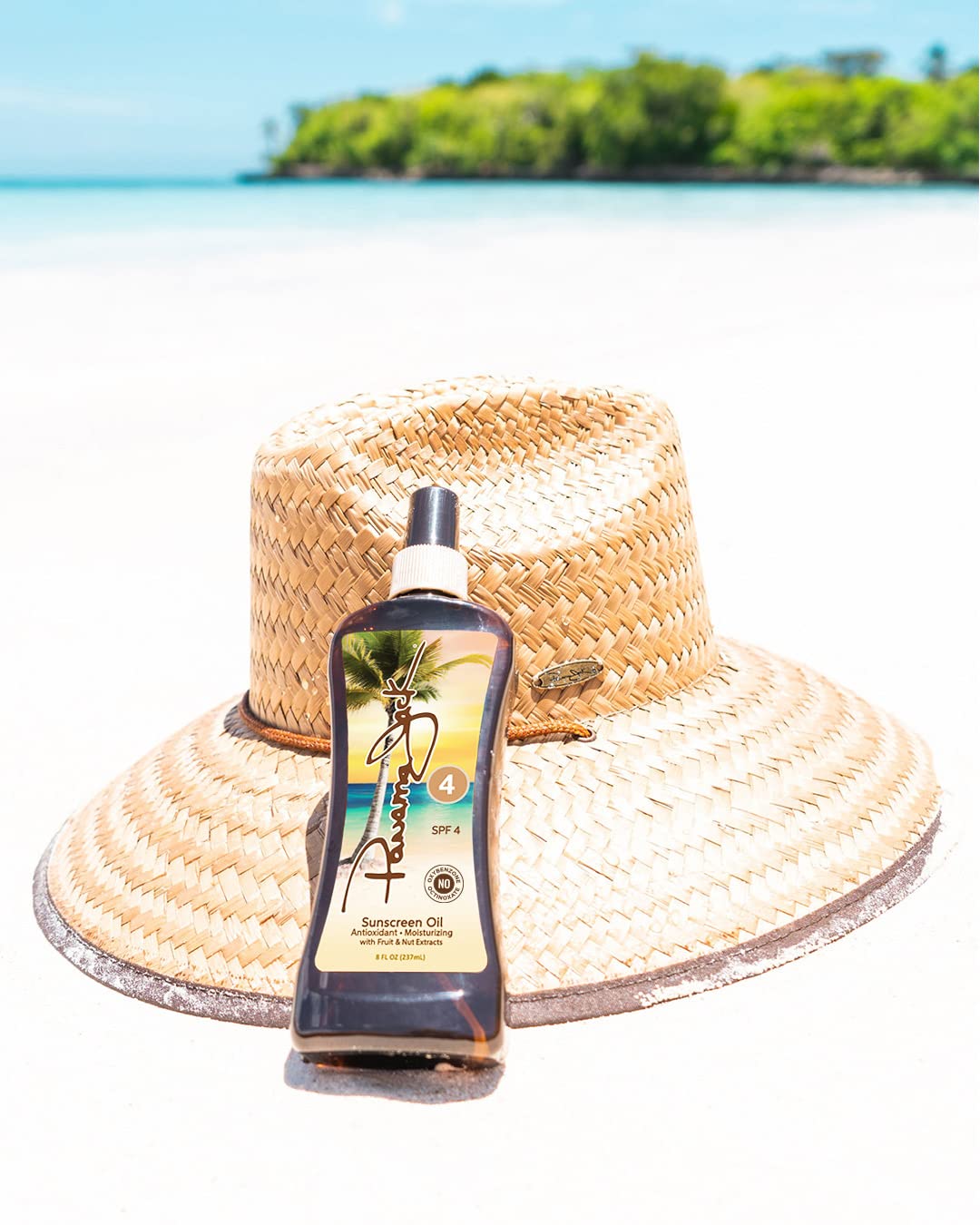 Panama Jack SPF 4 Sunscreen Tanning Oil - PABA-Free, Paraben-Free, 8 FL OZ (Pack of 2)