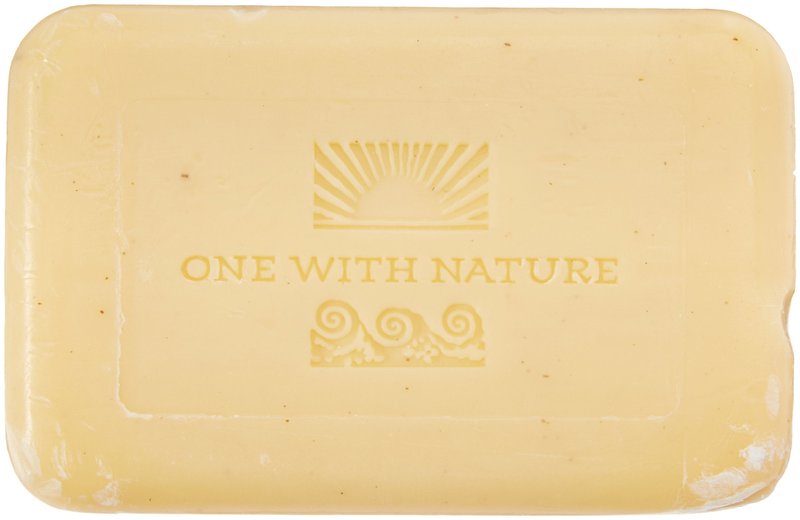 One With Nature Lemon Sage Dead Sea Mineral Soap, 7 Ounce Bar