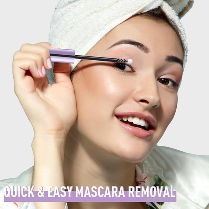 UCANBE Mascara & Cluster Lash Glue Remover, Nourishing Non-Irritating Lash Cleanser with Vitamin E for Real & False Eyelashes, Glides Off Waterproof Eye Makeup Effortlessly, Ideal for Sensitive Skin
