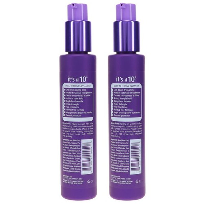 it's a 10 Haircare Silk Express Miracle Silk Smoothing Balm, 5 fl. oz. (Pack of 2)