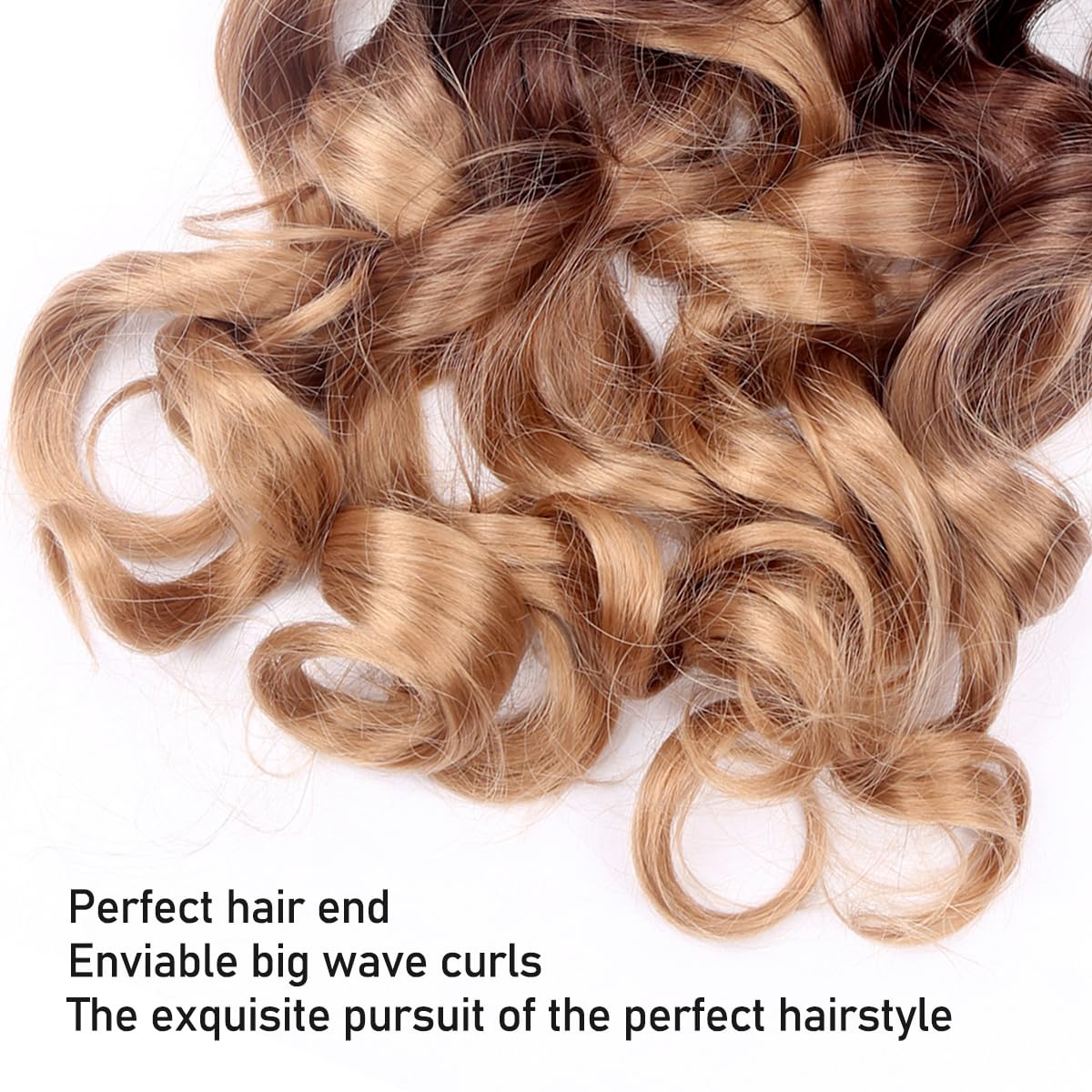 Amir Hair 8 packs French Curls Braiding Hair 20 Inch Loose Wave Braiding Hair Pre Stretched Synthetic Hair Extensions (C14) …