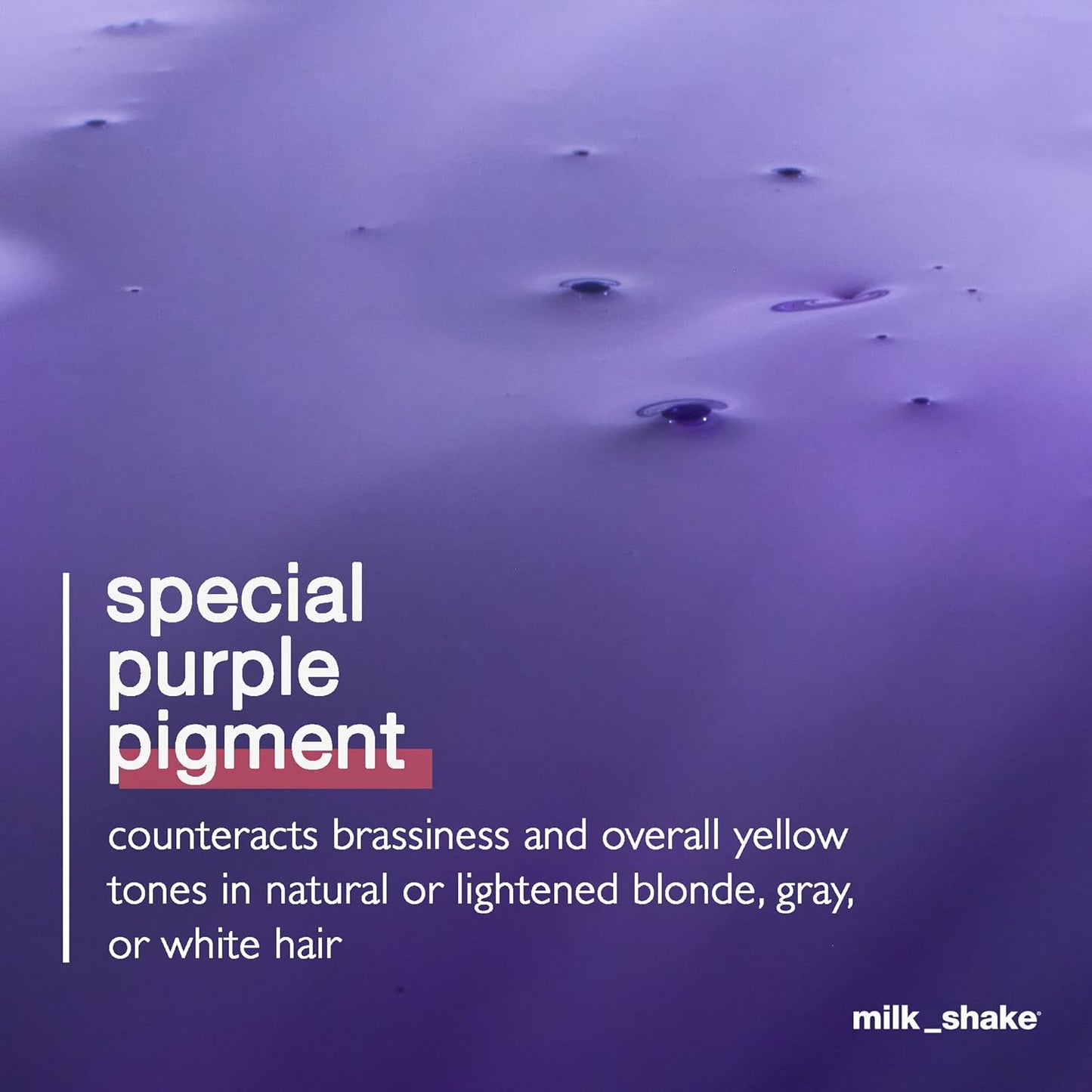 milk_shake Silver Shine Light Purple Shampoo for Blonde Hair