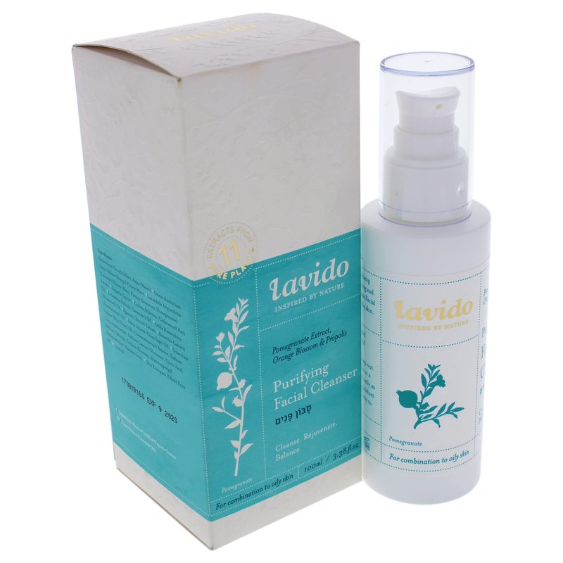 Lavido Purifying Facial Cleanser Unisex Cleanser 3.38 oz