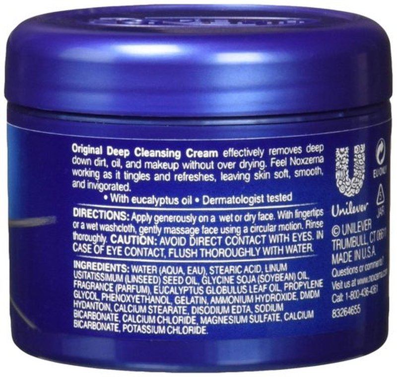 Noxzema The Original Deep Cleansing Cream Travel Size 2 Oz (Pack of 3)