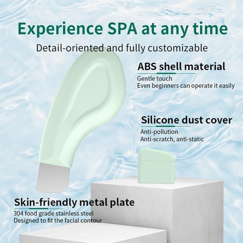 Silicone Nose Blackhead Remover/Face Spatula for Deep Cleaning Black Head Removal.Mild and Safe Skin Scrubber for Remove Facial and Nose Ehead(Green)