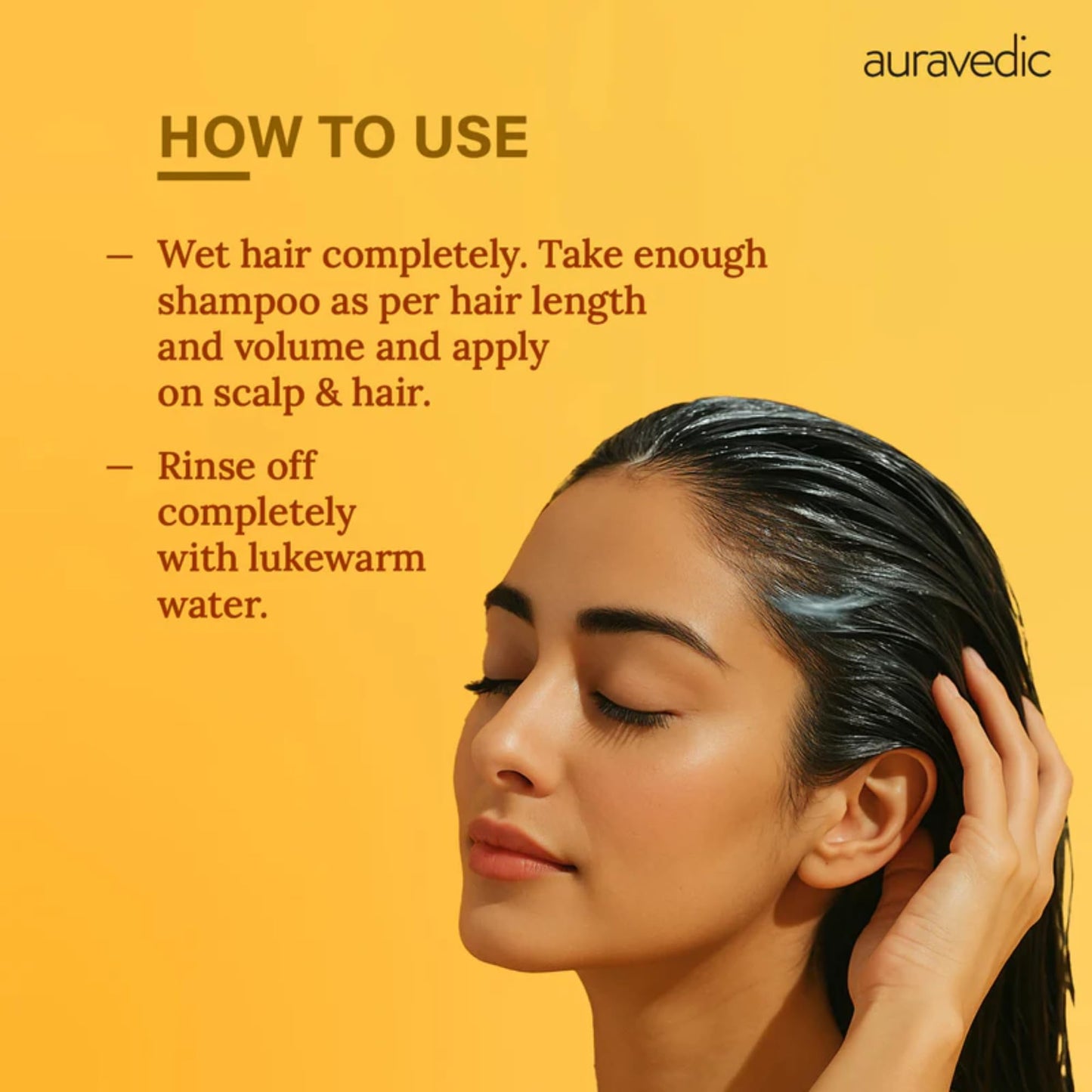 Auravedic Hair Loss Shampoo for Thinning Hair | Hair Growth & Thickening with Bhringraj, Amla & Brahmi | Reduces Hair Fall & Breakage | Sulfate Free Color Safe for Women & Men | 16.91 Fl Oz (500ml)