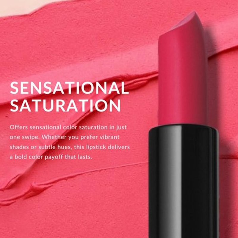Color Renew Lipstick by Color Me Beautiful, Vibrant Lip Color Makeup, Hydrating Creamy Formula