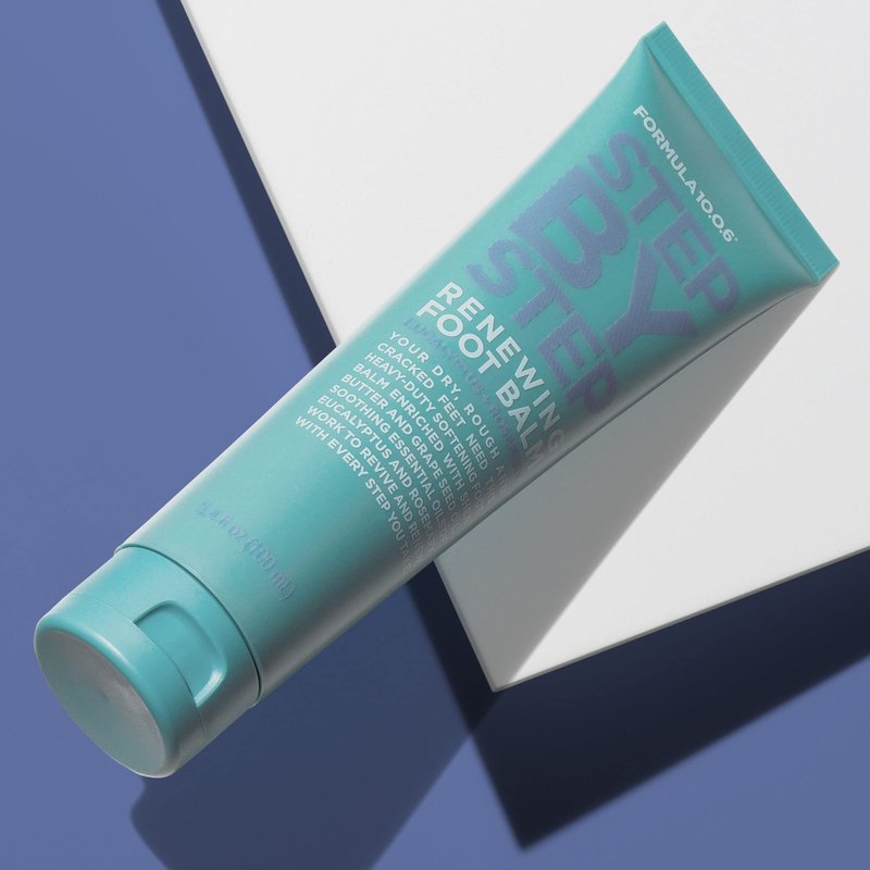 FORMULA 10.0.6 Step by Step Renewing Foot Balm Moisturizing Foot Cream for Dry Cracked Feet 3.4 fl oz (100ml)