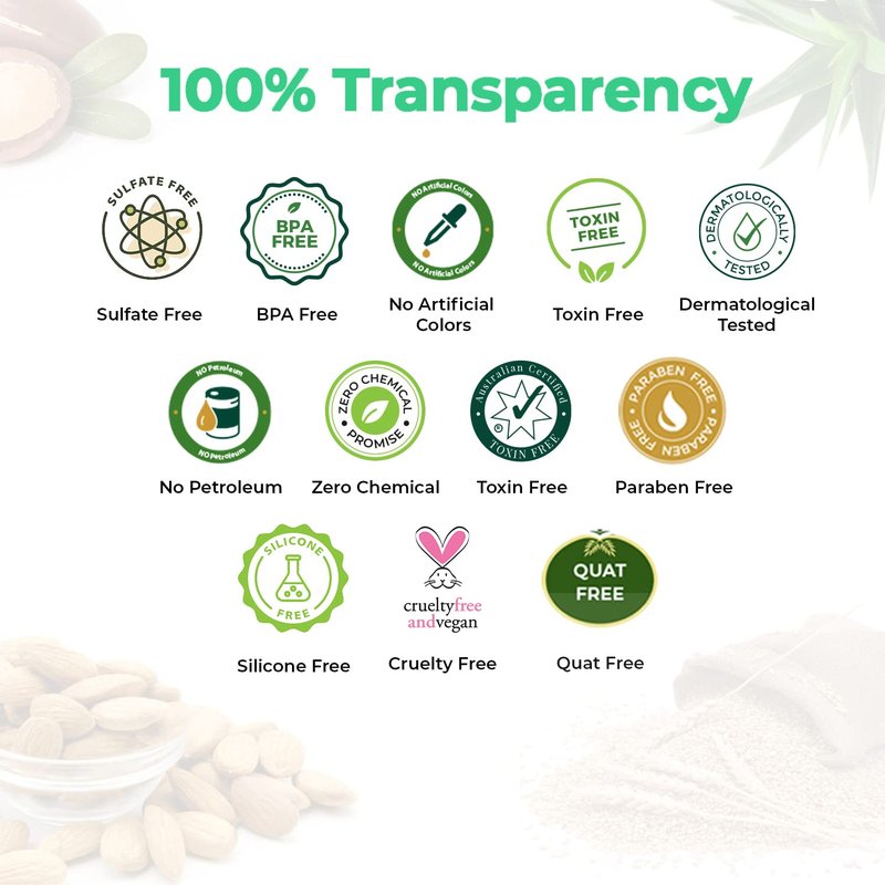 Organic Cold Pressed Castor Oil for Hair, Skin, Eyelashes, Eyebrows - 100% Pure, Hexane-Free, Natural Face Oil for Skin and Hair nourishment - Best Castor Oil for Eyelash and Eyebrow enhancement