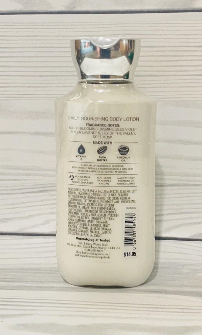 Bath & Body Works Bath and Body Works Moonlight Path Super Smooth Lotion Sets Gift For Women 8 Oz -2 Pack (Moonlight Path) blue 16 Fl Oz