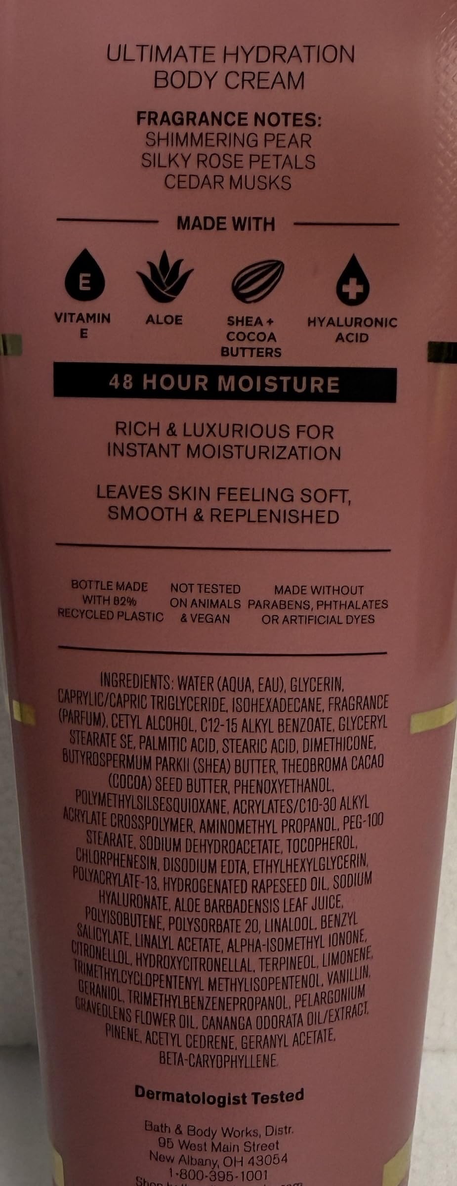 Bath & Body Works Women's Always Fleur Body Cream 8 Ounces Pack of 2