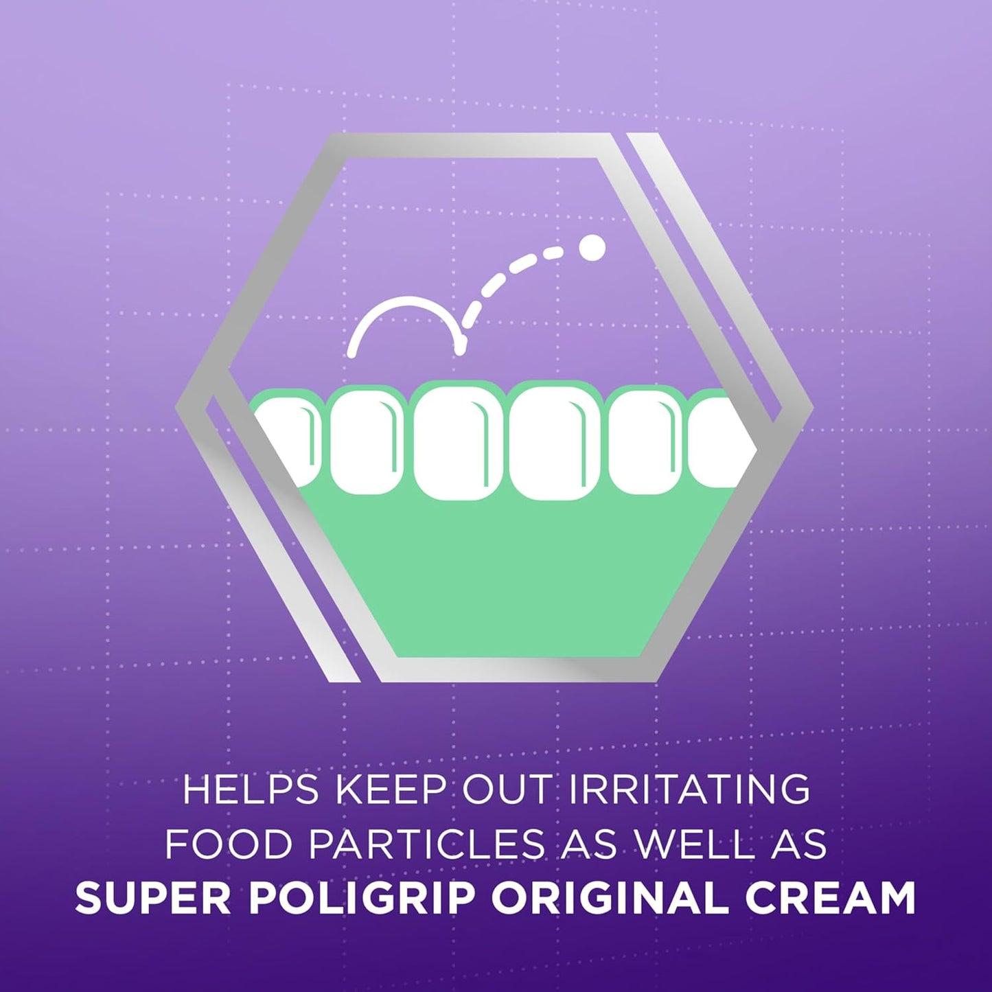 Super Poligrip Comfort Seal Denture and Partials Adhesive Strips, 40 Count