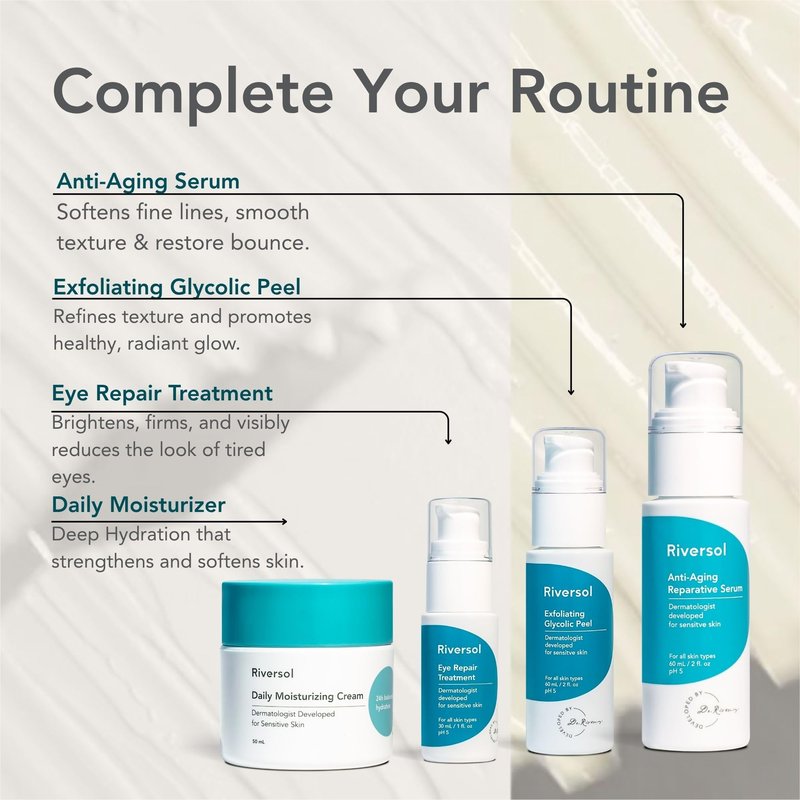 Riversol Neck Cream for Women Over 50 | Tightening, Firming & Turkey Neck Treatment | Reduces Sagging, Wrinkles & Crepey Skin | Retinol + Peptides | Sensitive Skin Safe | Dermatologist Developed