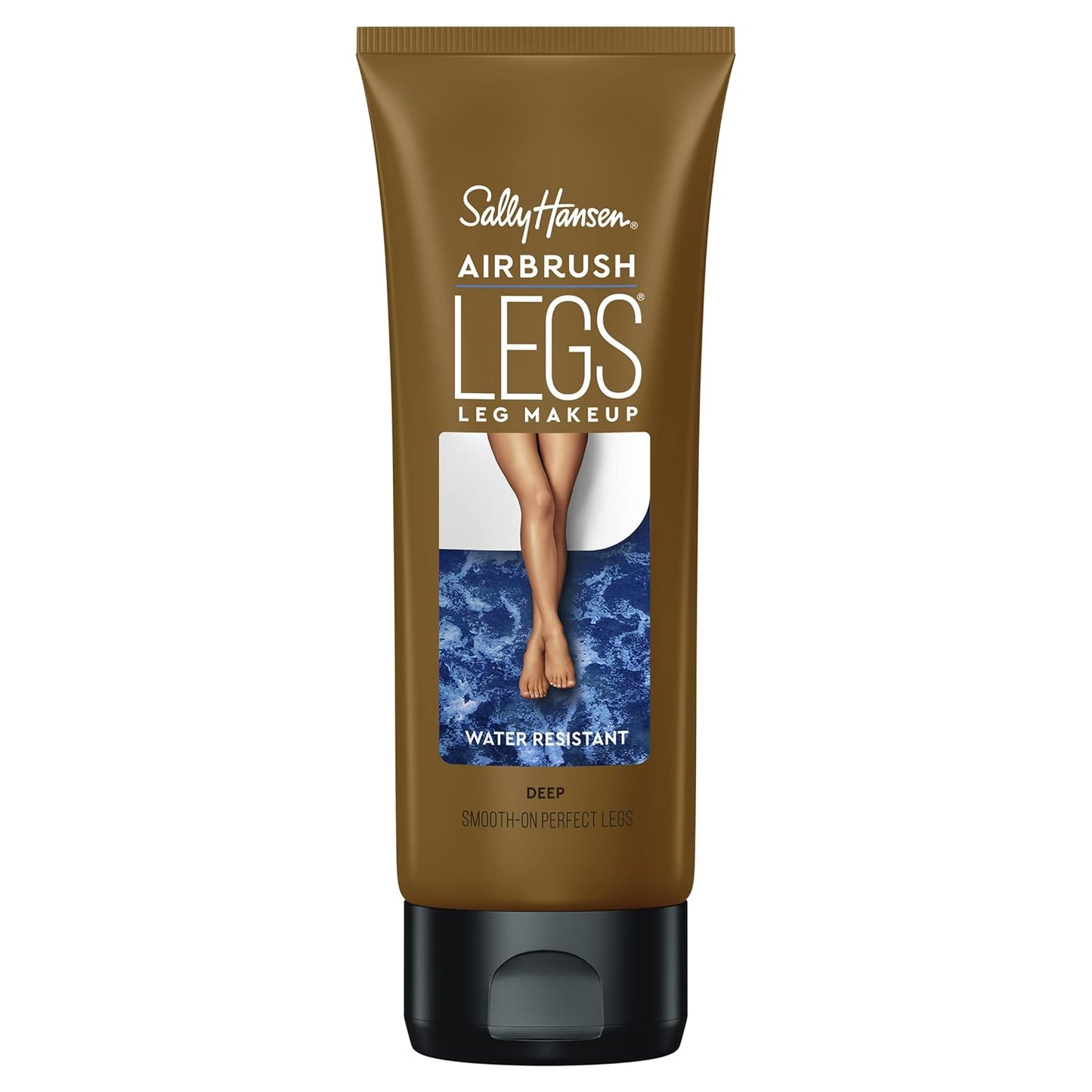 Sally Hansen Airbrush Legs, Leg Makeup Lotion, Deep 4 Oz, Pack of 2