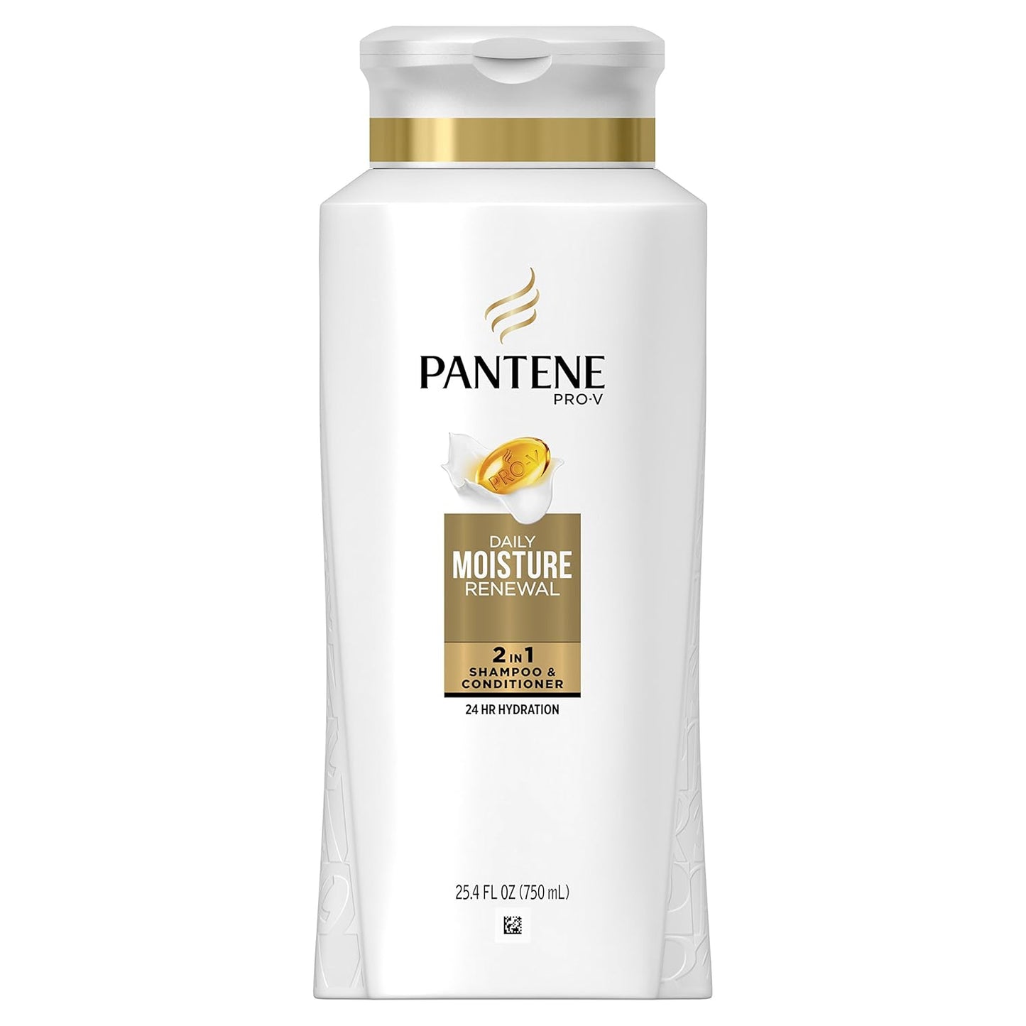 Pantene Pro-V Daily Moisture Renewal 2-in-1 Shampoo and Conditioner, 25.4 Fluid Ounce