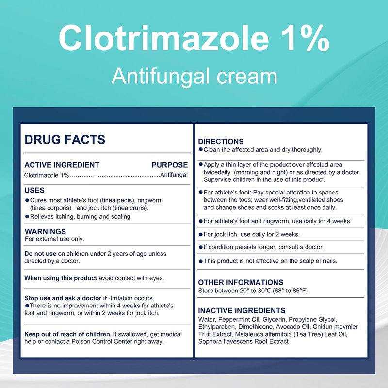Kerova Antifungal Cream for Athlete’s Foot, Jock Itch & Ringworm – 1% Clotrimazole Antifungal Cream, Ringworm Treatment for Humans, Relieves Burning, Itching, Scaling & Cracking (3.5 Ounce)