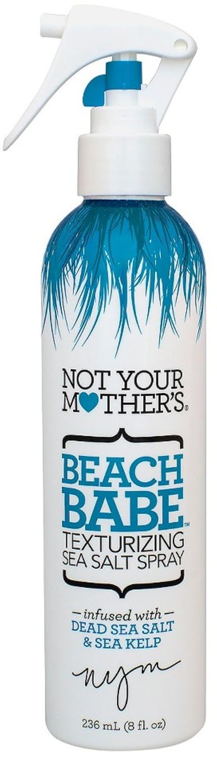 Not Your Mother's Beach Babe Sea Salt Spray - For Tousled Hair Texture with Matte Finish (8 fl oz, 3-Pack)