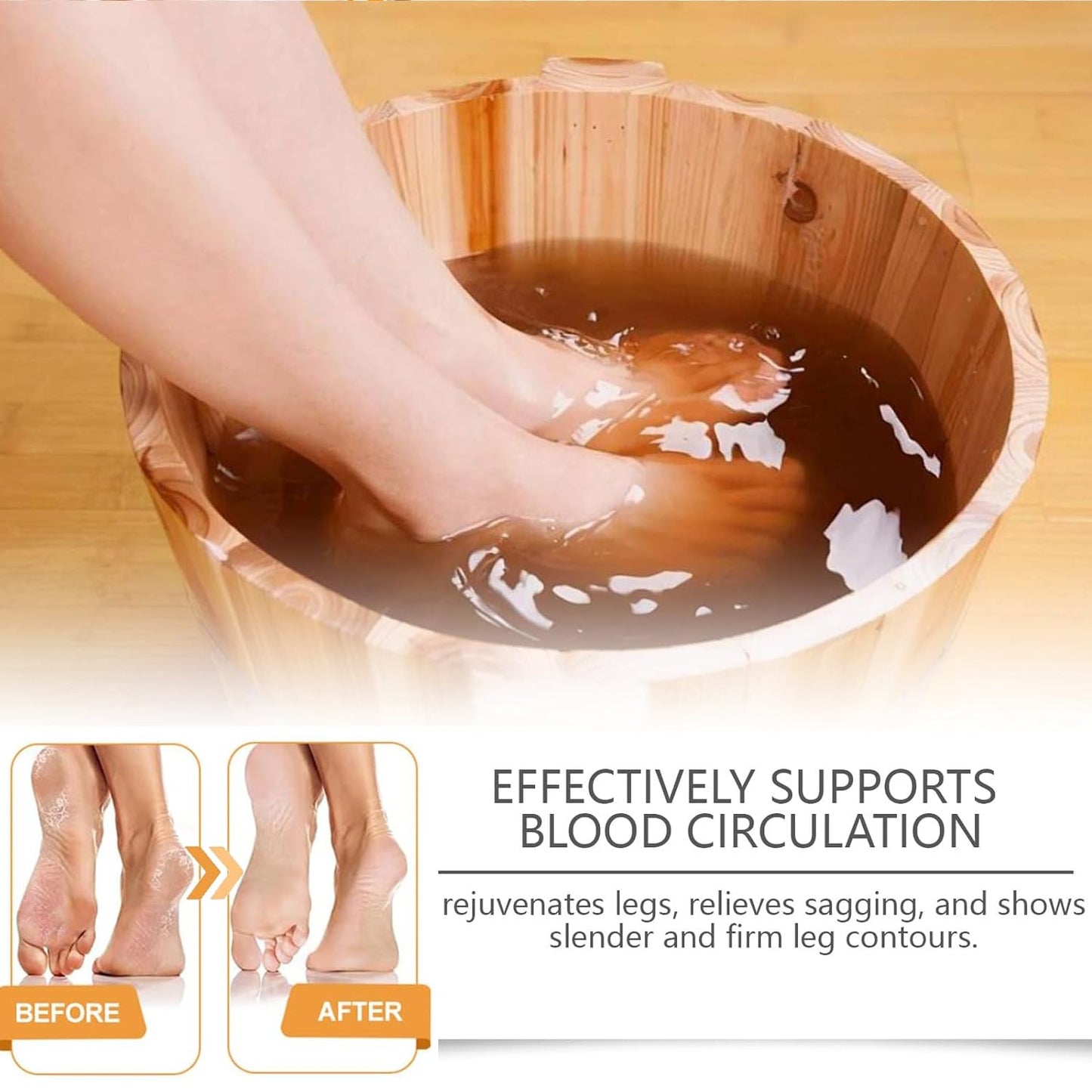 Tnnedey Bee Venom & 30 Herbs - Bee Venom Foot Soak,Revivafoot Bee Venom Lymphatic Drainage & Slimming Foot SoakBeads,30-Herb Slimming & Detox Foot Bath Beads,Detox Foot Soak Beads (30PCS/3Bag)