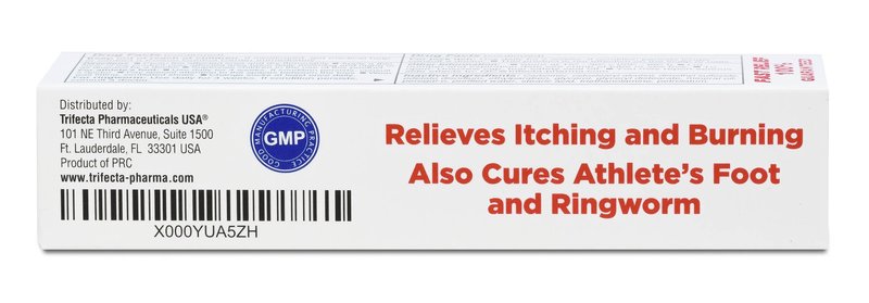 Globe (4 Pack Miconazole Nitrate 2% Antifungal Cream, Cures Athletes Foot, Jock Itch, Ringworm and More. 1 OZ Tube