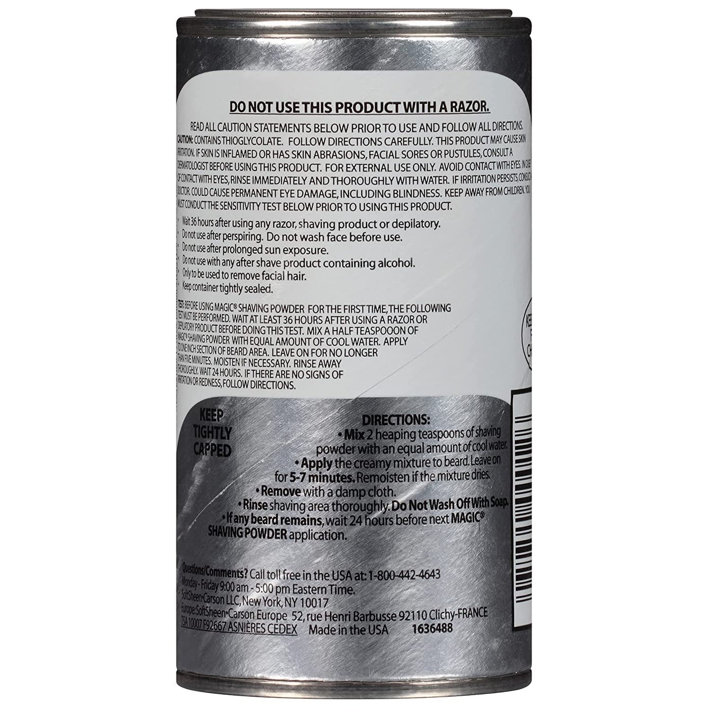 Magic Platinum Shaving Powder 4.5oz. Skin Conditioning (6 Pack)