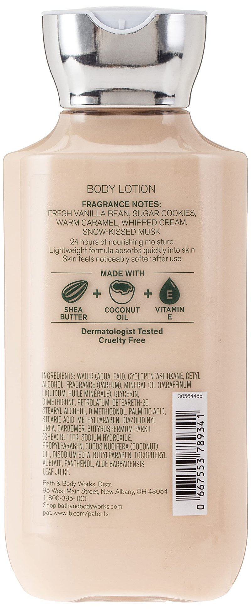 Bath & Body Works, Signature Collection Body Lotion, Vanilla Bean Noel, 8 Ounce
