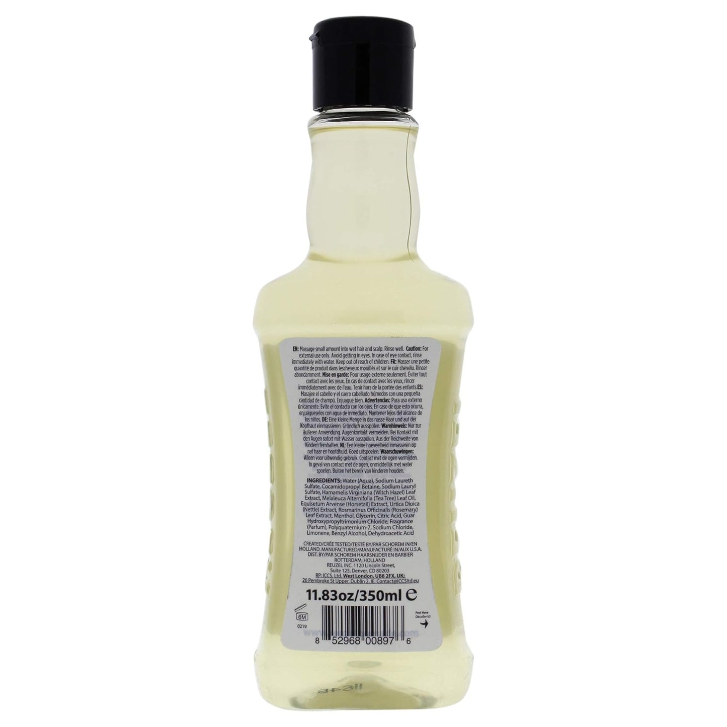 Reuzel 3-In-1 Tea Tree Shampoo, Cleanses Hair and Body