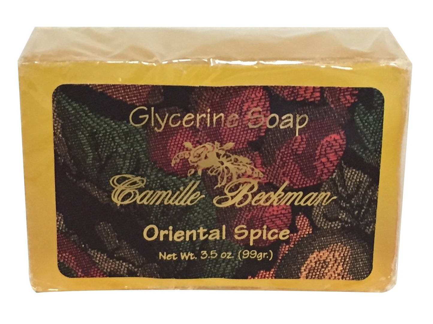 Camille Beckman Oriental Spice Glycerine Bar Soap for Face & Body, 3.5 oz