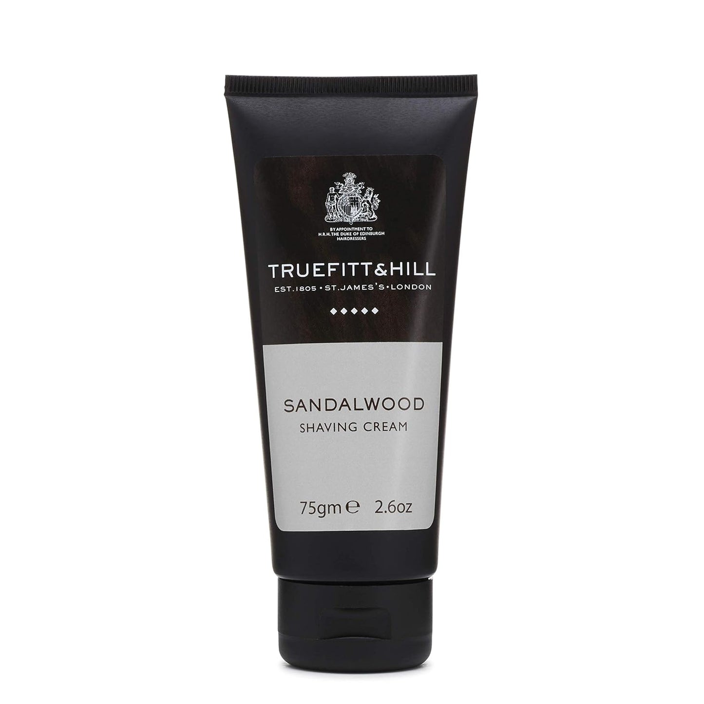 Truefitt & Hill Shaving Cream Tube - 1805 - Premium Glycerin-Based Lather, Smooth Glide, and Hydration for a Luxurious Shave - 2.65 oz