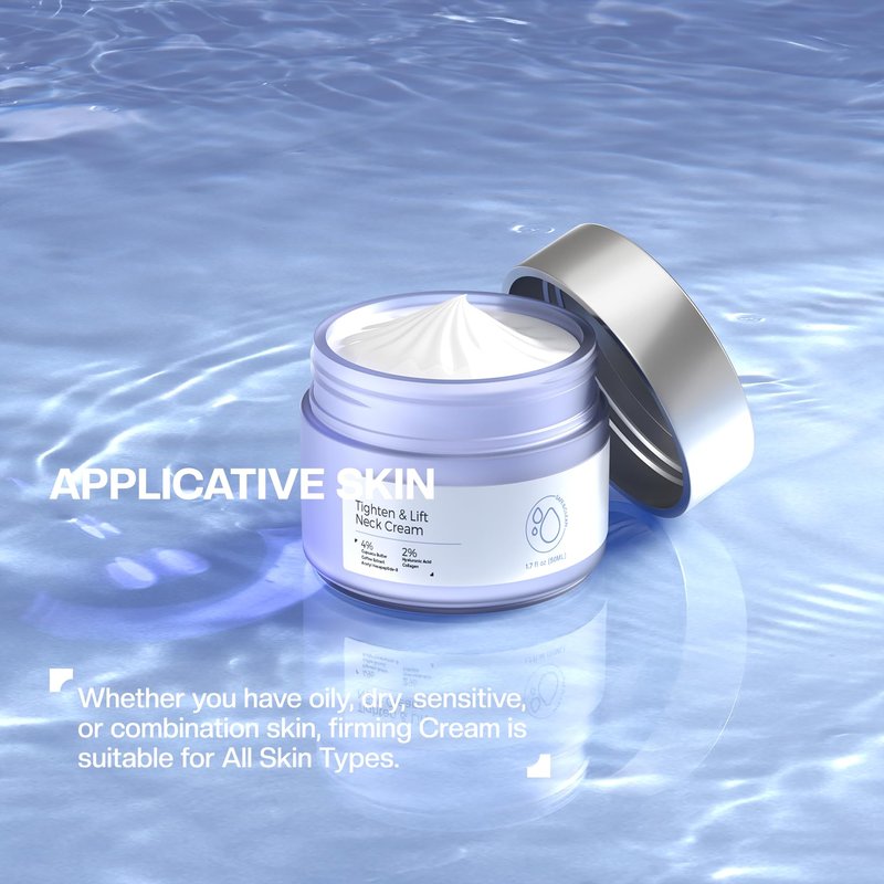 SADOWAY Neck Creams for Tightening and Firming: Anti-Aging Tighten and Lift Neck Firming Cream Hydrating Face Cream Gentle and Effective for an Even Skin Tone and Neck Lift