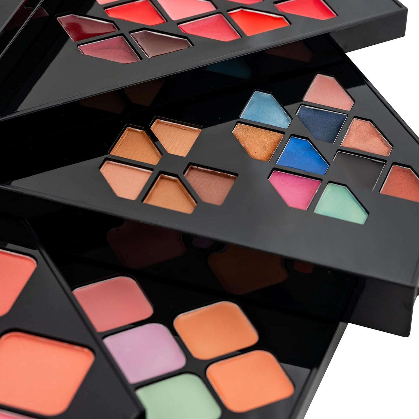 SHANY All About That Face Makeup Kit - All in one Beginner Makeup Set - Eye Shadows, Lip Colors, Face Makeup, Cosmetics applicators & More.