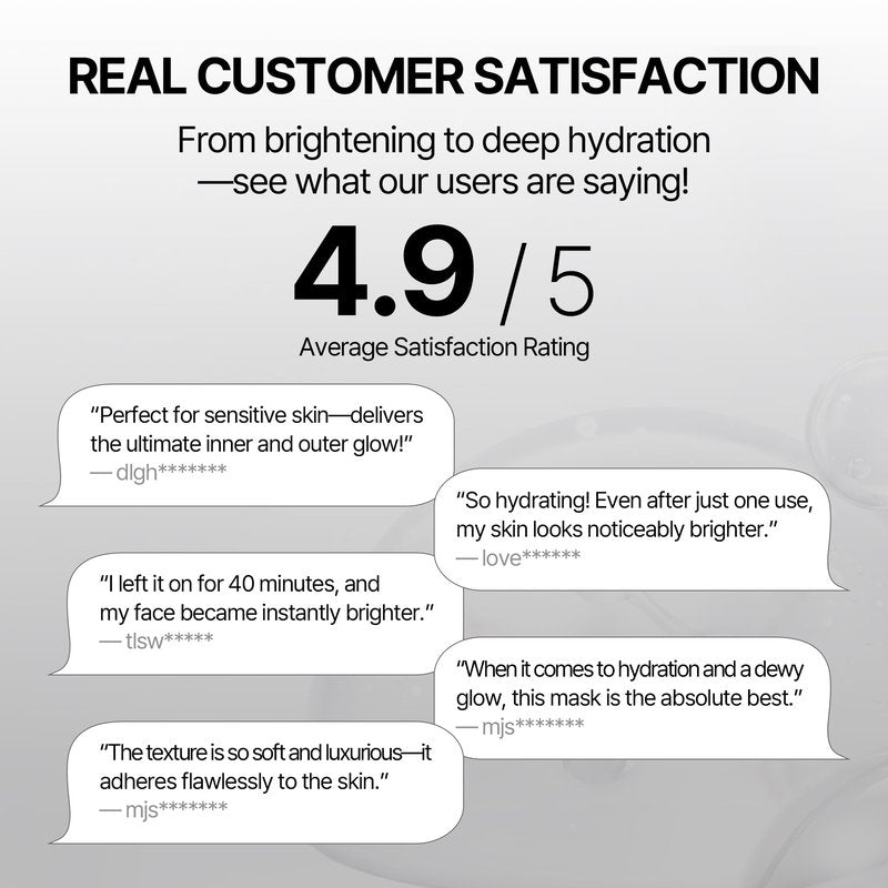AIDA Glutathione Brightening Facial Mask, Glow Skin & Dark Spot Care, 99.4% Pure Glutathione Liposomes, Hydrating Korean Sheet Mask for Uneven Skin Tone, Korea Skincare,1.34oz(38g) 4EA