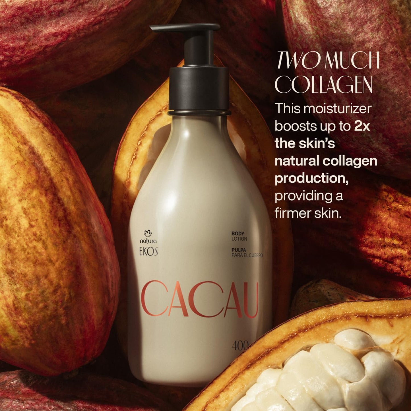 natura - Ekos Castanha (Brazil Nut) Renourishing Body Lotion - Anti-Dryness - Deep Skin Hydration Moisturizer - Vegan Skin Care - Brazilian Beauty Secrets - Self Care & Body Care - 13.5 fl oz (400ml)