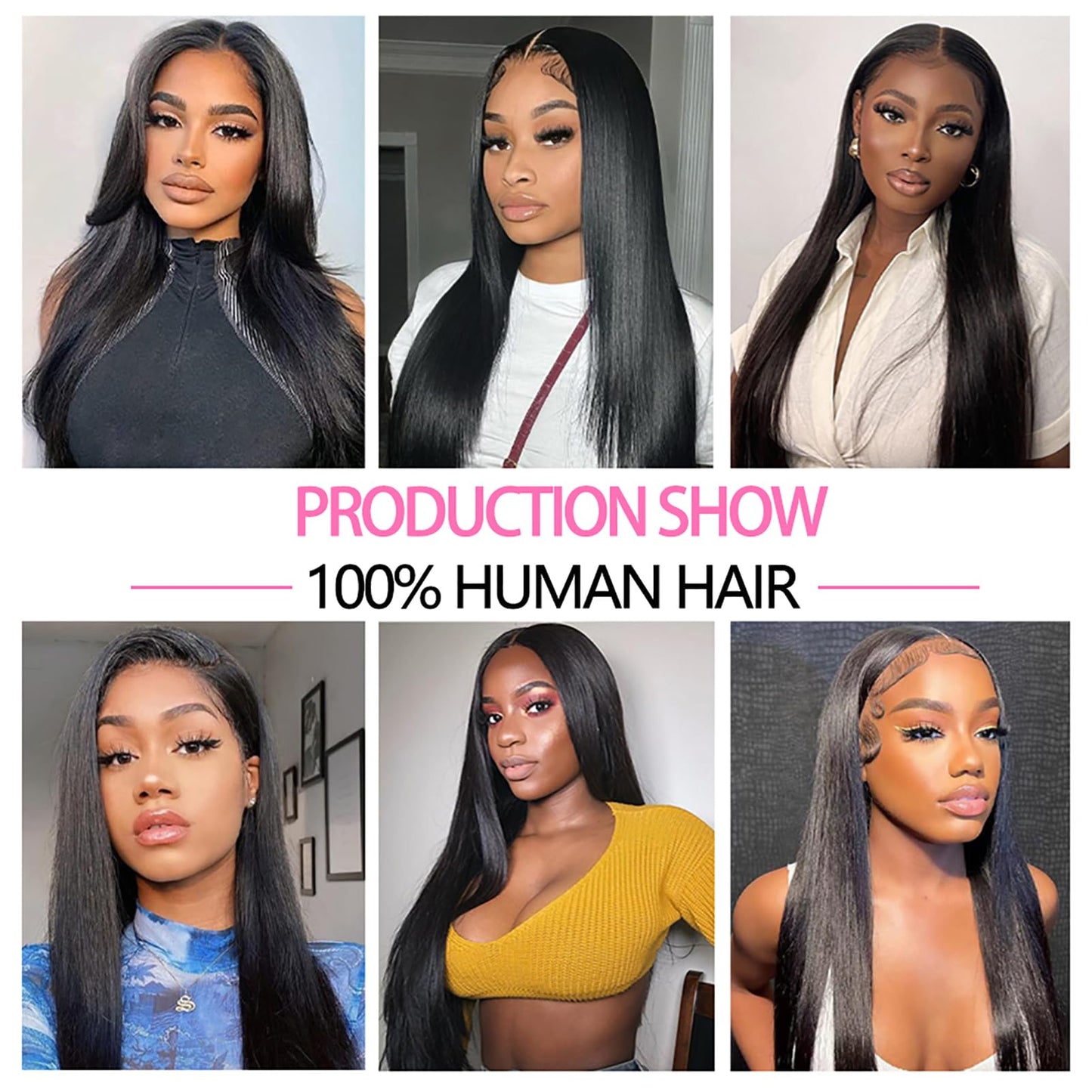 10A Straight Single Bundles Human Hair 24 Inch Brazilian Straight Human Hair Bundles 100% Unprocessed Virgin Weave Bundles Human Hair 1 One Bundle Natural Black Color