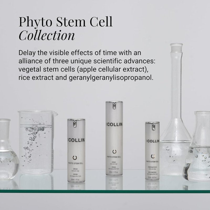 G.M. COLLIN Phyto Stem Cell Eye Contour Cream - Anti-Aging Formula with Peptides & Plant Stem Cells | Reduces Dark Circles & Puffiness