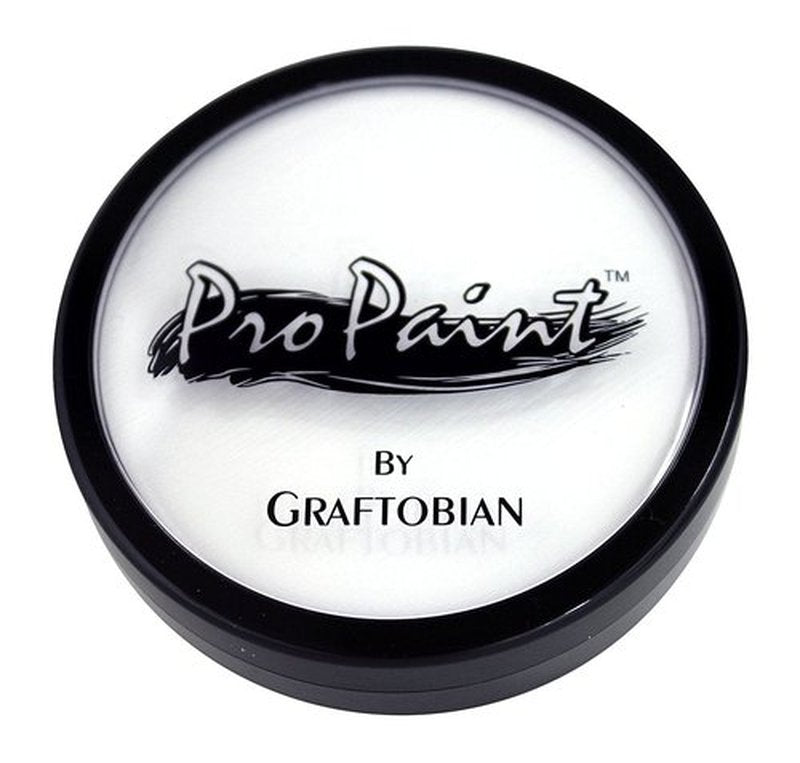 Graftobian Makeup ProPaint Face & Body Paint - White Swan 30ml - Halloween Makeup - Costume Makeup for Adults - Body Paints for Adults - Face Paint Makeup - Skin Paint - Makeup Paint