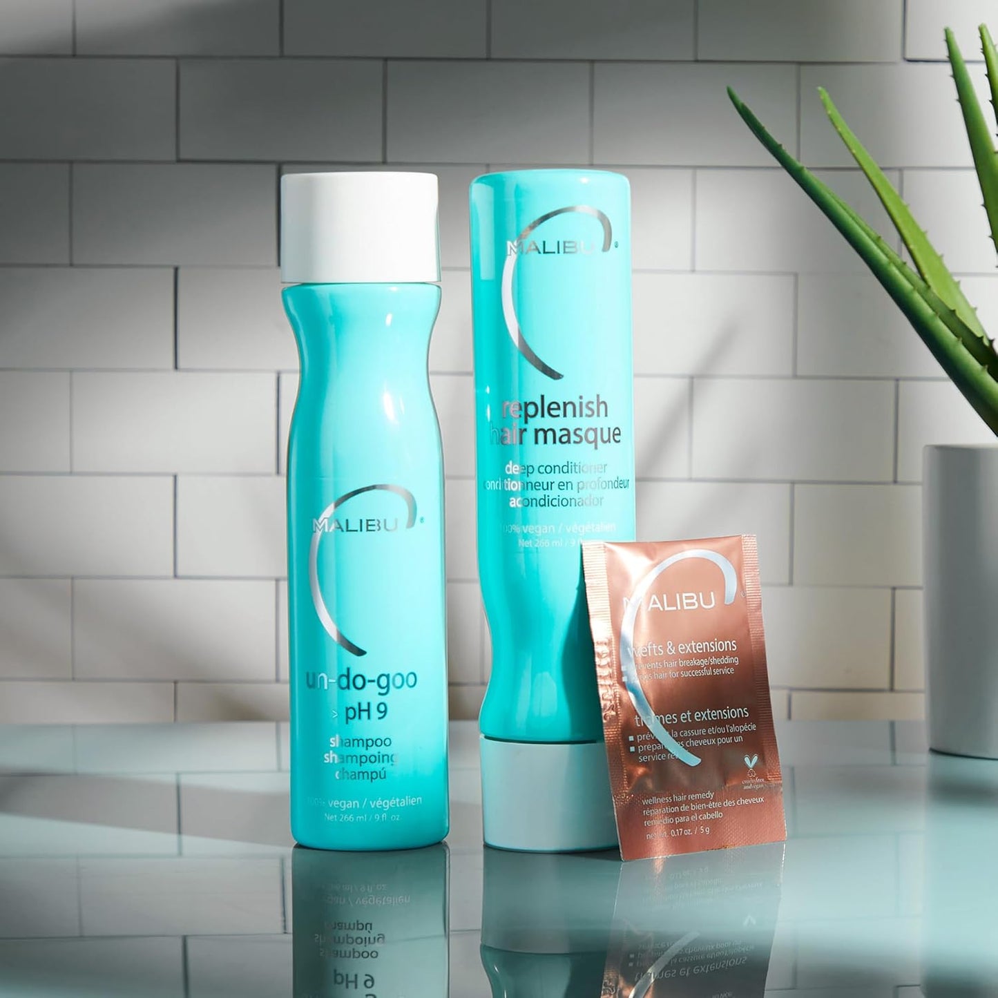 Malibu C Un-Do-Goo Clarifying Shampoo - Sulfate-Free, Removes Product Build-Up & Restores Shine