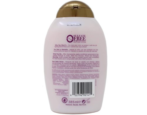 OGX Fade-Defying Orchid Oil Conditioner with UVA/UVB Sun Filters, 13 Ounces