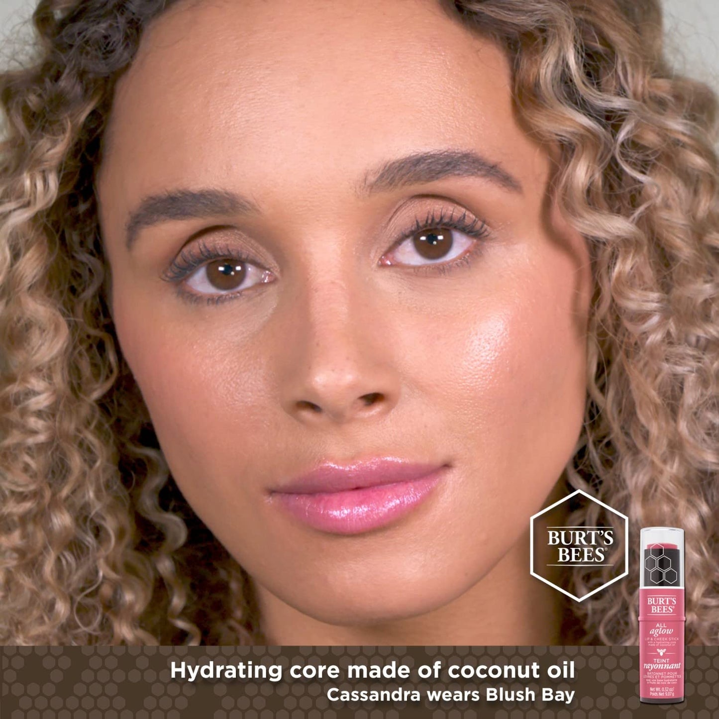 BURTS BEES Blush Bay All Aglow Lip & Cheek Stick, 0.32 OZ