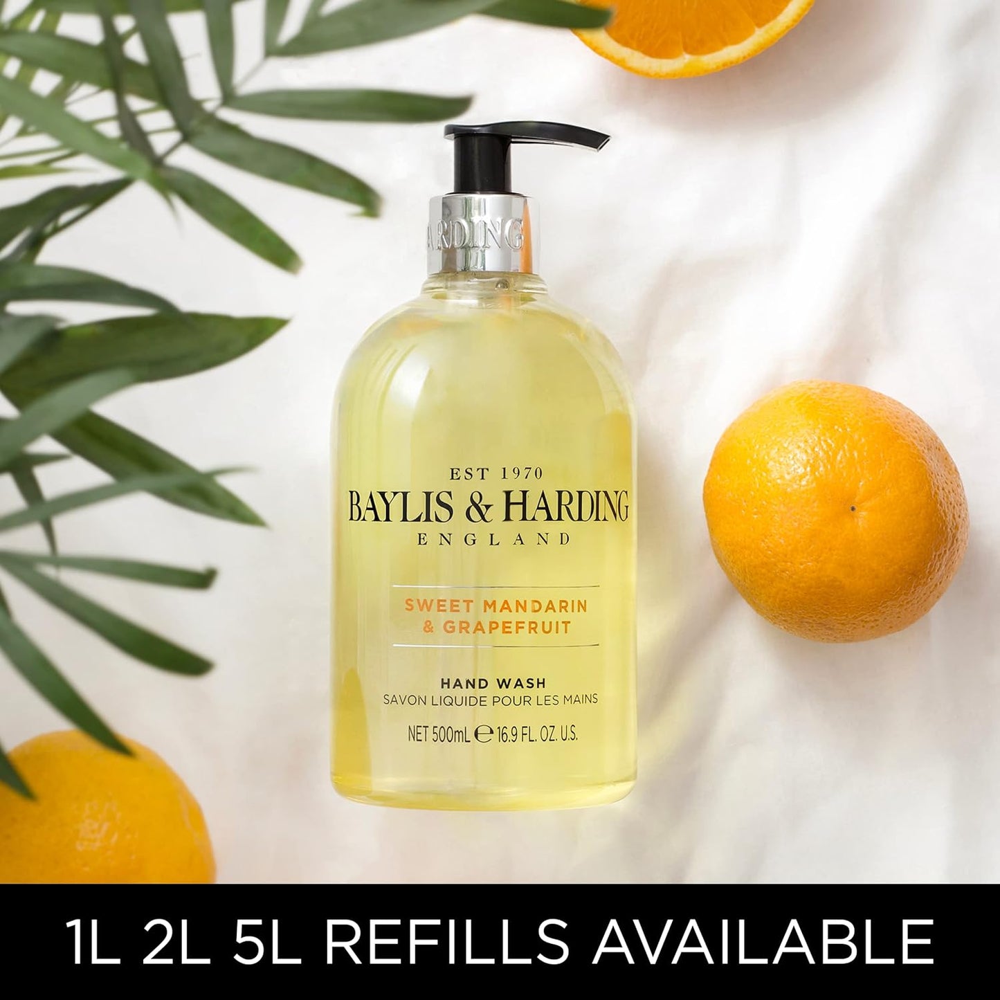 Baylis & Harding Pink Magnolia & Pear Blossom Hand Wash - 16.9 oz (Pack of 3)