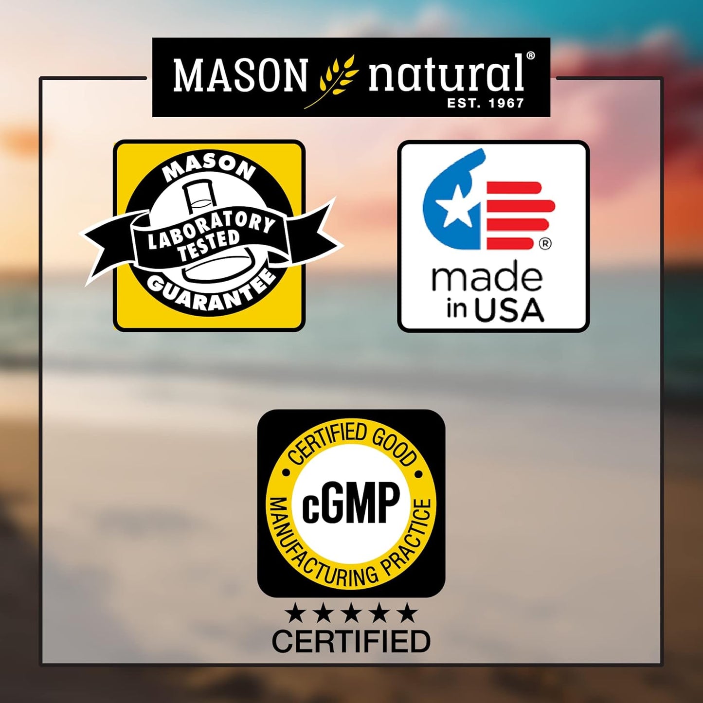 MASON NATURAL Collagen Premium Skin Cream - Anti Aging Face and Body Moisturizer, Intense Skin Hydration and Firmness, Pear Scent, Paraben Free, 2 OZ (4-Pack)