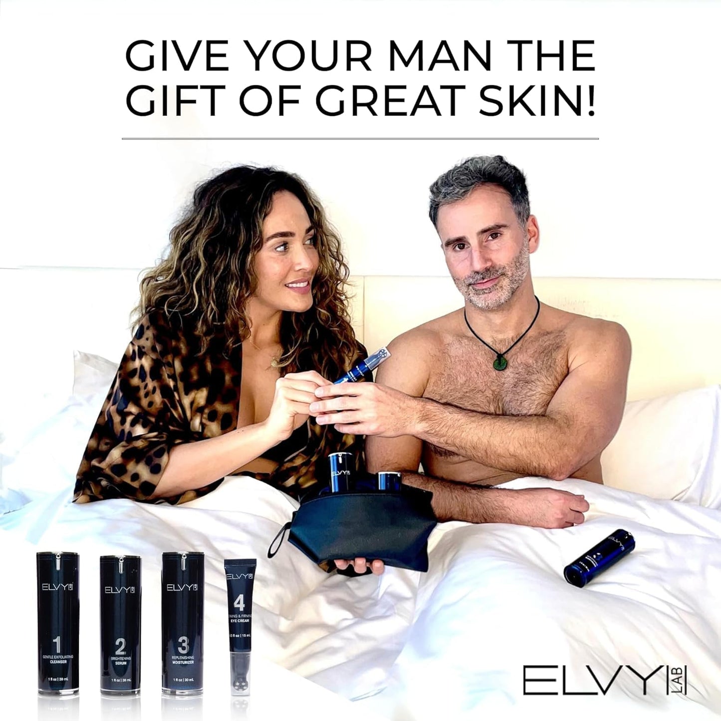 ELVY Lab Under Eye Cream For Men & Women | Targets Wrinkles, Puffiness & Eyebags | Dermatologist-Developed | Vegan & Cruelty-Free | Made In USA | Day and Night Use | All Skin Type