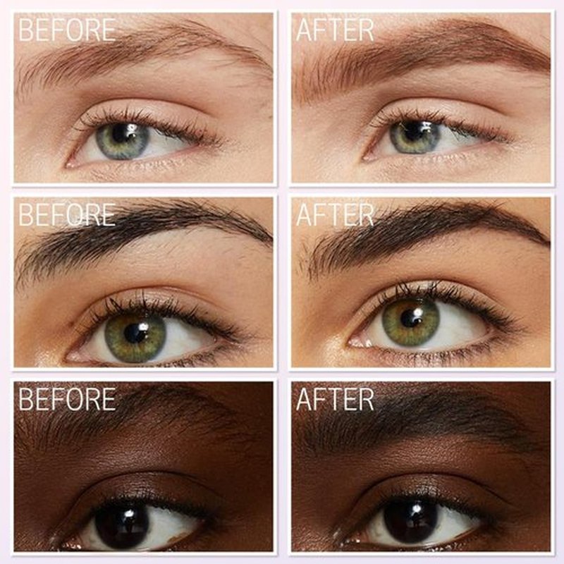 Upgrade 2PCS Magic Eyebrow Pencil, 2025 New 4-Tip Microblade Brow Pen Magic Eyebrow Pen, Waterproof Microblading Eyebrow Pencil Contouring Pen Natural Gap Filling Eyebrow Makeup Brow Pen (Red Brown)