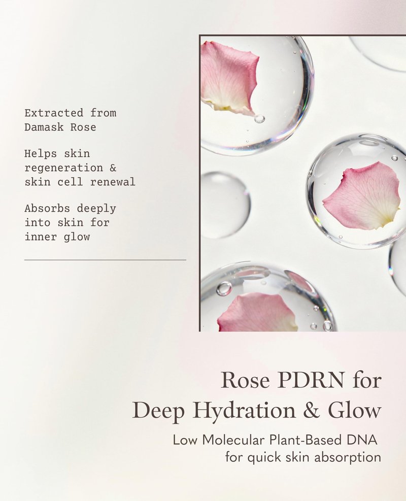 GARDENY Korean Skincare Set | 3-step K-Beauty Routine Kit | Cleansing Balm, Mask-to-Foam Cleanser & Hydrating Mist Toner | Rose PDRN Technology | Travel Size 1.01 fl. oz Each