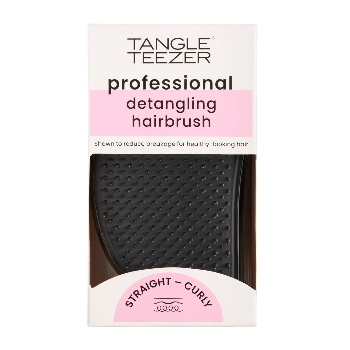 Tangle Teezer Salon Elite Detangling Hairbrush, Midnight Black