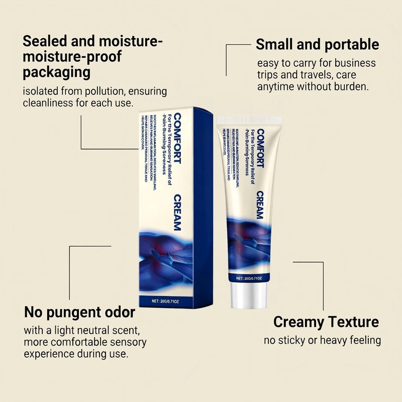 Comfort Cream for Sensitive Skin – Lightweight Hydrating Formula for Daily Comfort
