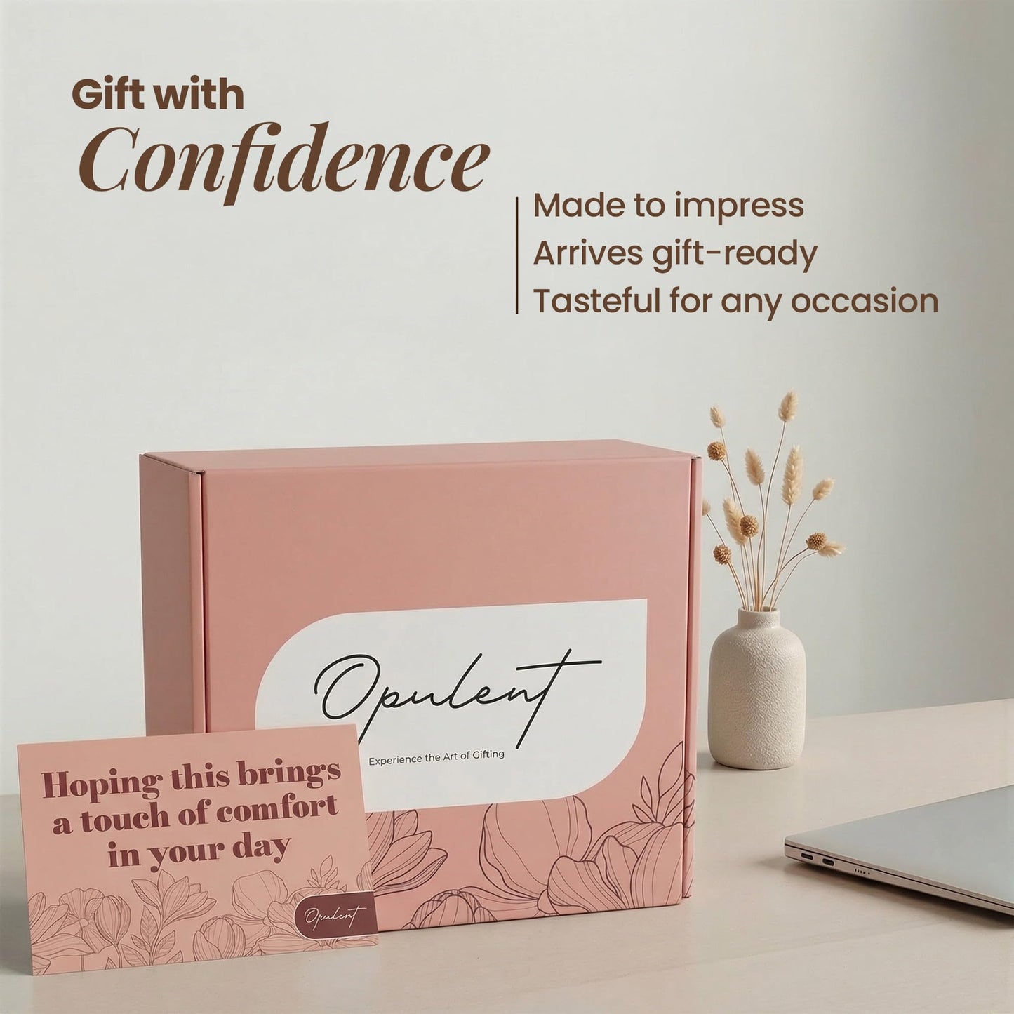 Opulent Self Care Spa Gift Box for Women - Thoughtful Get Well Gift