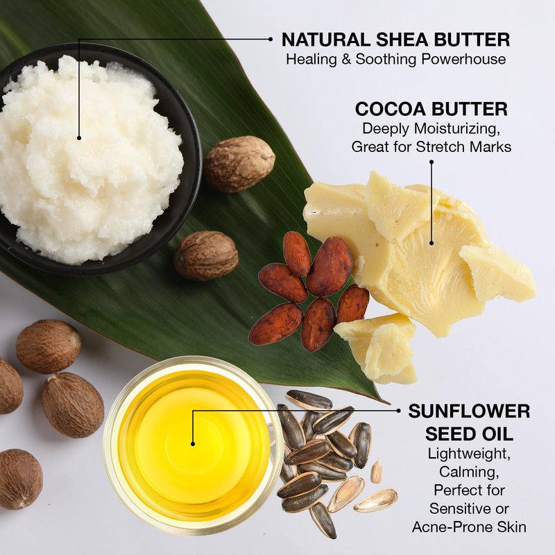 Ginger Lily Farms Botanicals Shea Indulgence 24H Deep Hydration Body Lotion, 100% Vegan & Cruelty-Free, Fragrance-Free, 1 Gallon (128 fl oz) Refill