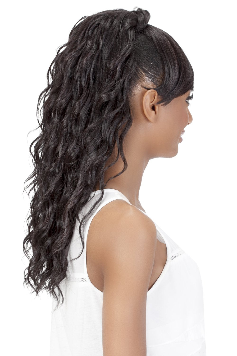 Vivica A Fox Hair Collection BP Kennedi Bang N Pony in Color Wig, 2, 5.20 Ounce