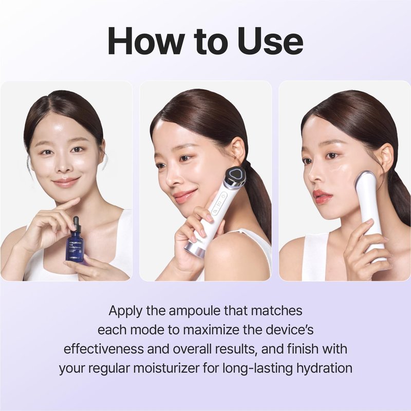 Centellian 24 Madeca Prime Facial Toning Device - 3-in-1, Glowing Glass Skin, Better Absorption, Ultra Light. Microcurrent, Premium Korean Skin Care.